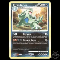 Tyranitar Reverse Holo #17/123 Mysterious Treasures NM/Near Mint Pokemon 2007 - Image 1