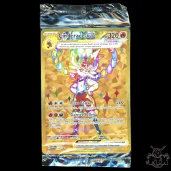 Cinderace ex #163 Terapagos Ultra Premium Collection Sealed Promo Pokemon 2024 - Image 1
