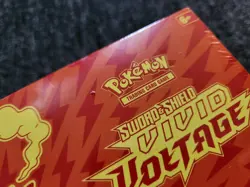 New Sealed Pokemon Sword And Shield Vivid Voltage Etb - Image 2