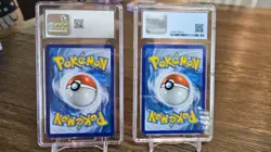 Team Magma's Groudon X Team Aqua's Kyogre - Pokemon Double Crisis - CGC 8, 8.5 - Image 2