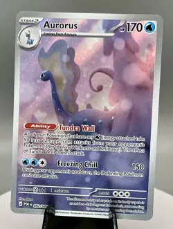 Pokemon TCG Aurorus 092/088 Me03: Perfect Order Illustration Rare IR NM - Image 1