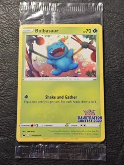 Pokemon TCG 2022 Illustration Contest Sealed Promo Pack - Image 1