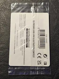 Pokemon TCG 2022 Illustration Contest Sealed Promo Pack - Image 2