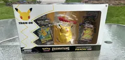 Pokemon Celebrations Premium Figure Pikachu VMAX Promo Booster Box - Image 1