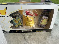 Pokemon Celebrations Premium Figure Pikachu VMAX Promo Booster Box - Image 2