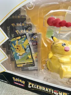 Pokemon Celebrations Premium Figure Pikachu VMAX Promo Booster Box - Image 4