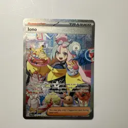 Pokemon TCG Iono Special Illustration Rare Full Art Holo 269/193 Paldea Evolved - Image 2