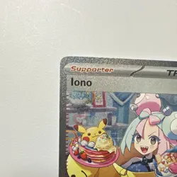 Pokemon TCG Iono Special Illustration Rare Full Art Holo 269/193 Paldea Evolved - Image 3