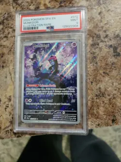 Munkidori 072/064 IR Illustration Rare - Pokemon Shrouded Fable English - PSA 9 - Image 1