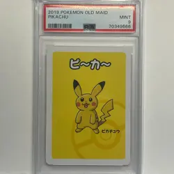 2019 POKEMON OLD MAID PIKACHU PSA 9 - Image 1