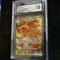 Pokemon TCG Dachsbun EX 169/142 Special Illustration Rare CGC 10 Stellar Crown - Image 3
