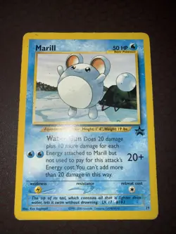 Pokemon! Marill - WOTC Promo - Common - #29 - Damaged! - Image 1