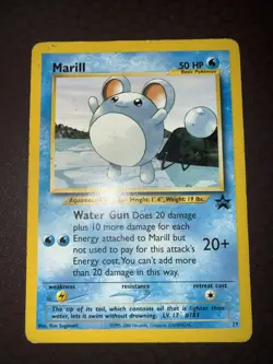 Pokemon! Marill - WOTC Promo - Common - #29 - Damaged! - Image 2