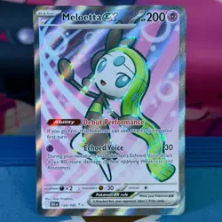 Meloetta ex - 159/086 - Ultra Rare - Black Bolt - English - Pokemon - Image 1