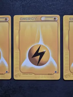3x Electric Lightening Energy - Expedition - Vintage - 163/165 - Pokemon #1 - Image 4