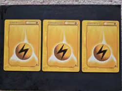3x Electric Lightening Energy - Expedition - Vintage - 163/165 - Pokemon #2 - Image 1