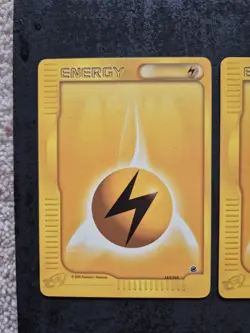 3x Electric Lightening Energy - Expedition - Vintage - 163/165 - Pokemon #2 - Image 3
