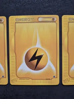 3x Electric Lightening Energy - Expedition - Vintage - 163/165 - Pokemon #2 - Image 4