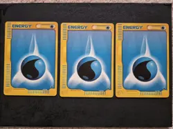 3x Water Energy - Expedition - Vintage - 165/165 - Pokemon #3 - Image 1