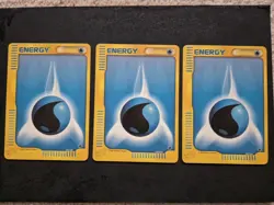 3x Water Energy - Expedition - Vintage - 165/165 - Pokemon #2 - Image 1
