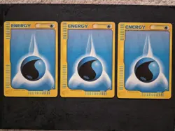 3x Water Energy - Expedition - Vintage - 165/165 - Pokemon #1 - Image 1