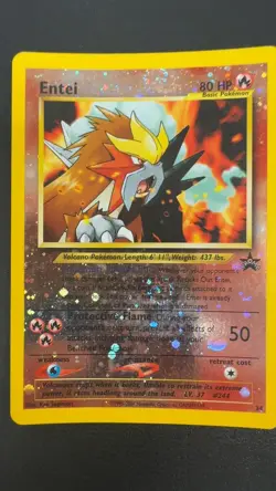Entei 34 Promo Wizards Black Star Promos Pokemon Moderately Played - Image 1