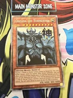 YuGiOh Obelisk the Tormentor RA05-EN129 Starlight Rarity Collection 5 - Image 1