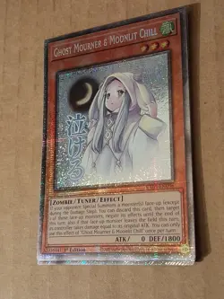 YuGiOh Ghost Mourner & Moonlit Chill RA05-EN096 Starlight Rare MINT See Pictures - Image 2