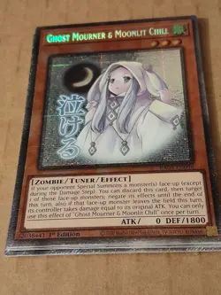 YuGiOh Ghost Mourner & Moonlit Chill RA05-EN096 Starlight Rare MINT See Pictures - Image 3