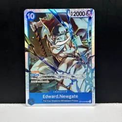 One Piece TCG English OP13-042 Edward Newgate SR Foil - Image 1