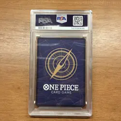 2023 ONE PIECE OP02-PARAMOUNT WAR ALTERNATE ART #036 NAMI PSA 10 - Image 2