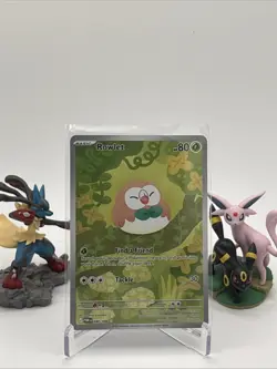 Pokemon Rowlet 90/88 Illustration Rare Perfect Order - NM 090/088 - Image 1