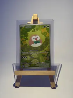 Pokemon TCG Rowlet 090/088 Illustration Rare Perfect Order NM/M (Pack Fresh) - Image 1