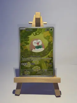 Pokemon TCG Rowlet 090/088 Illustration Rare Perfect Order NM/M (Pack Fresh) - Image 2