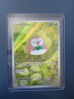 Pokemon TCG Perfect Order Rowlet 090/088 Illustration Rare NM - Image 1