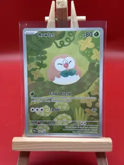 Pokemon TCG Rowlet 090/088 Perfect Order Illustration Rare Card (NM) - Image 1
