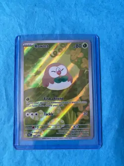 Pokemon TCG Rowlet 090/088 Illustration Rare Perfect Order NM/M - Image 1