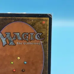 Beta Lightning Bolt MTG Beta Magic *back corner damage* - Image 3