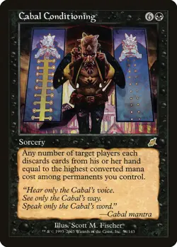 1x Cabal Conditioning - LP - Scourge - SPARROW MAGIC mtg - Image 1