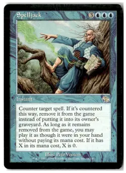 MTG Spelljack - Judgment Heavily Played English - Image 1