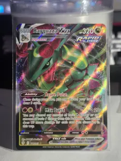 Pokemon Card - Rayquaza VMAX - Evolving Skies - 111/203 - Near Mint - Image 1