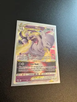 Pokemon TCG: Mewtwo VSTAR #031/078 Pokemon GO _ Mewtwo V - Image 3