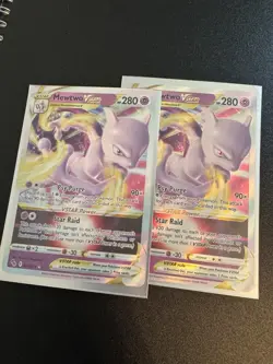 Pokemon TCG: Mewtwo VSTAR #031/078 Pokemon GO _ Mewtwo V - Image 4