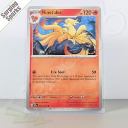 Pokemon TCG Card - Ninetales 17/191 Uncommon | Surging Sparks (2024) SSP | Mint - Image 1