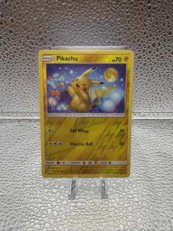 2019 Pokemon PIKACHU Unified Minds Set REVERSE HOLO Sun & Moon Card 56/236 MINT - Image 1