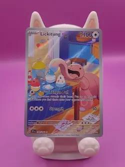 Lickitung 180/162 Illustration Rare Temporal Forces Pokemon Holo Near Mint - Image 2