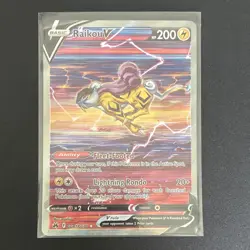 Pokemon Raikou V Holo GG41/GG70 Crown Zenith Galarian Gallery Card - Image 1