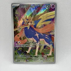 🔥Zacian 100/094 Pokemon Me02: Phantasmal Flames Holo Illustration Rare NM - Image 3