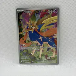 🔥Zacian 100/094 Pokemon Me02: Phantasmal Flames Holo Illustration Rare NM - Image 5