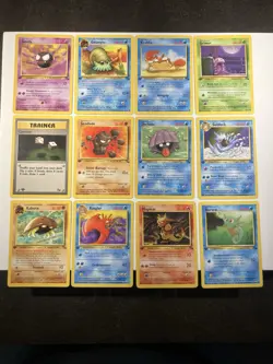 Pokemon Card Lot Non Rare First Edition Lot 1st Edition Fossil Set. - Image 2